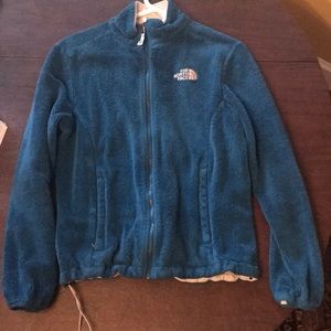 North Face fleece jacket! Size small! (: